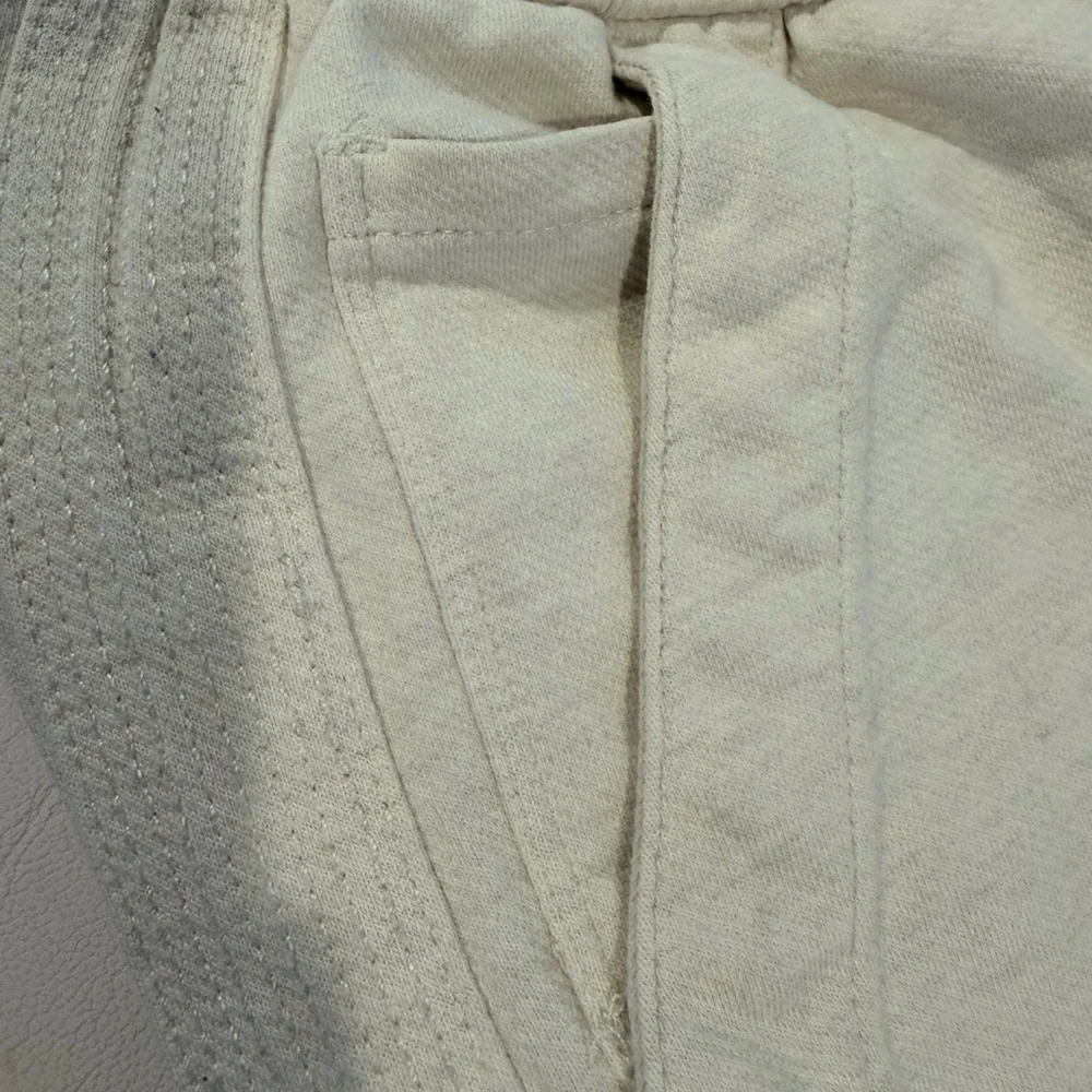 Athleta Women's Off-White Wide-Leg Pants - Picture 9 of 10